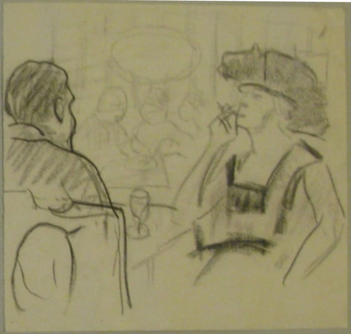 La restaurant, detail