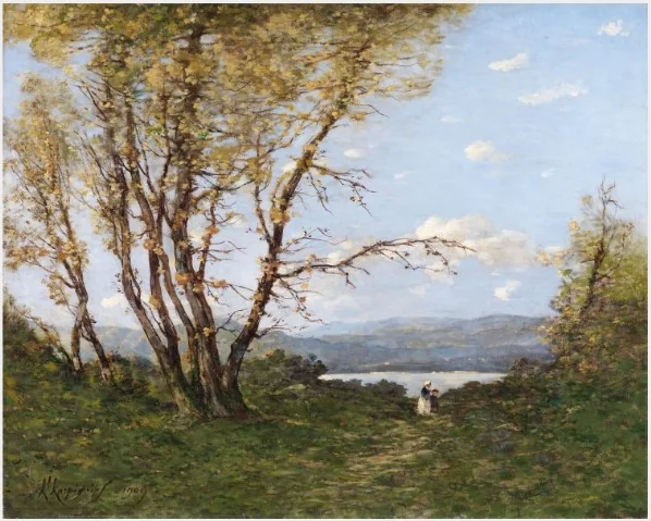 A Landscape, detail