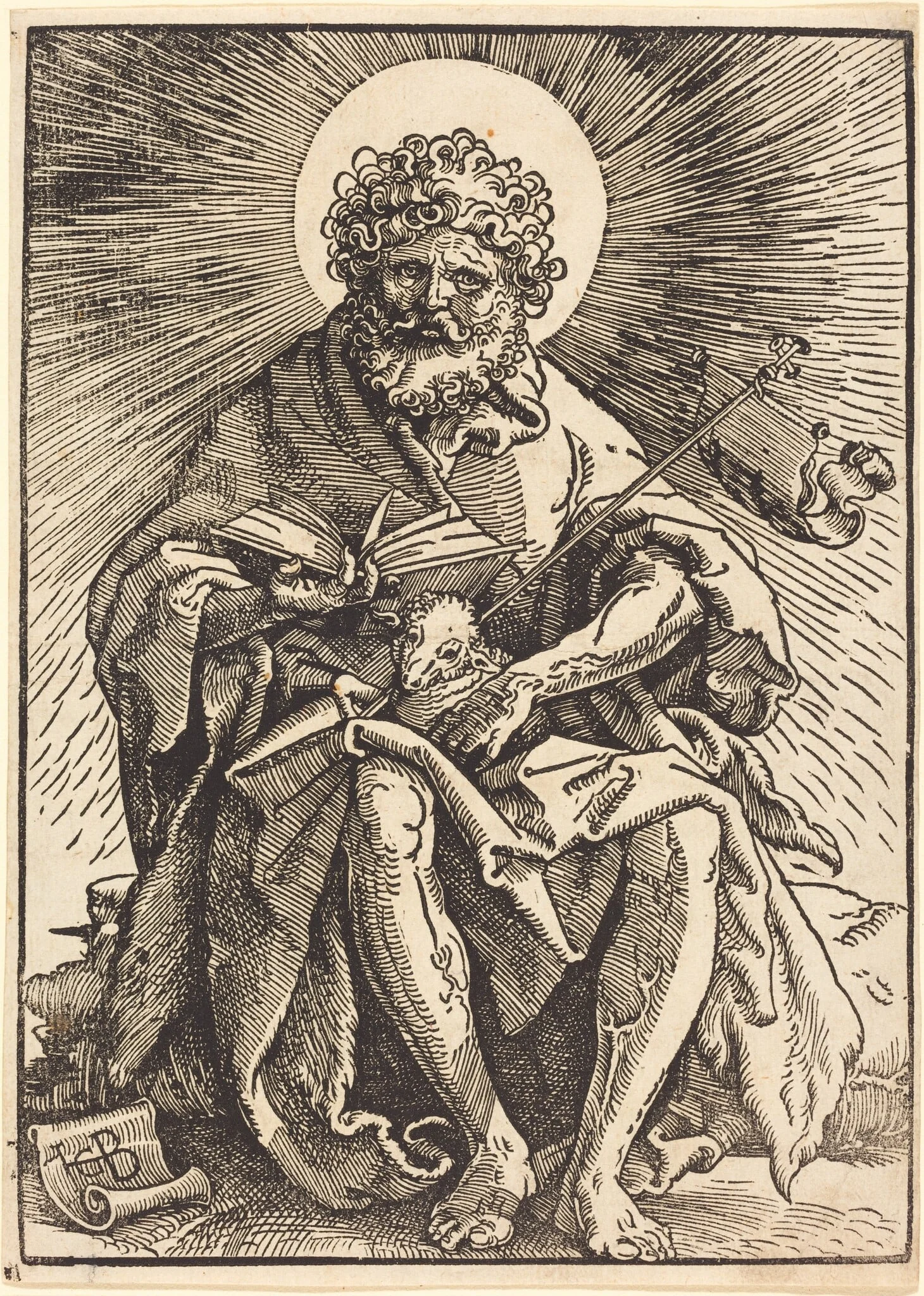 Saint John the Baptist, detail