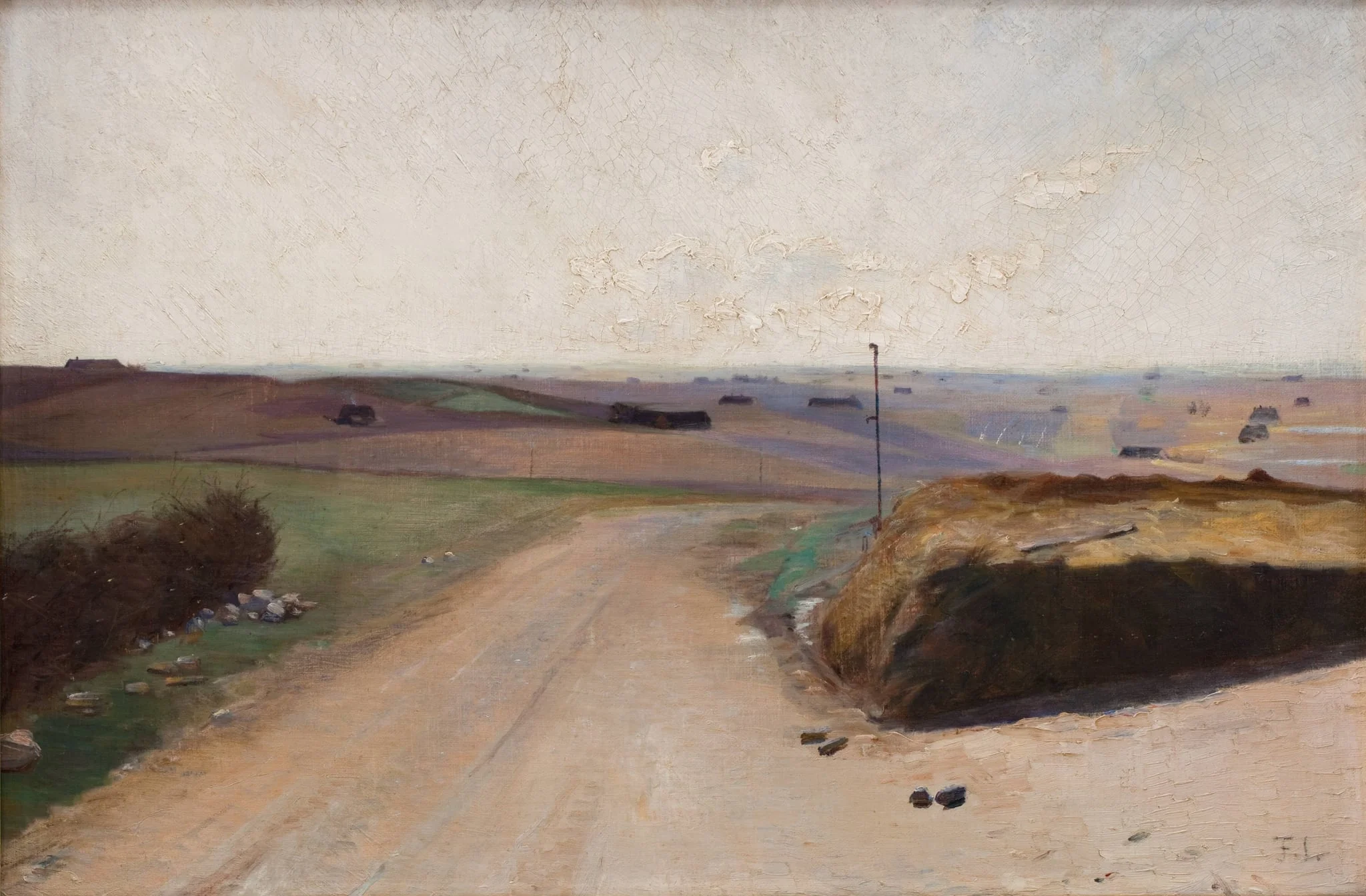 A Landscape. The Island of Mors, jutland, detail