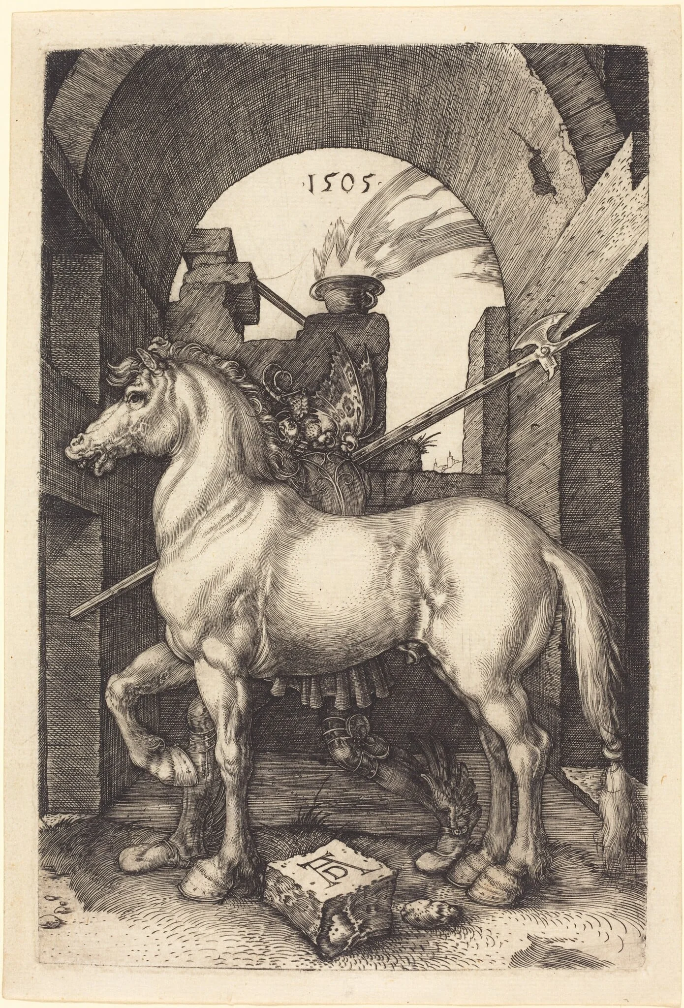 Small Horse, detail