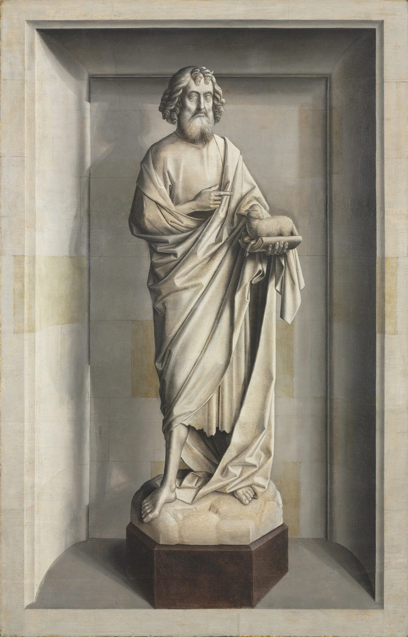 Saint John the Baptist, detail
