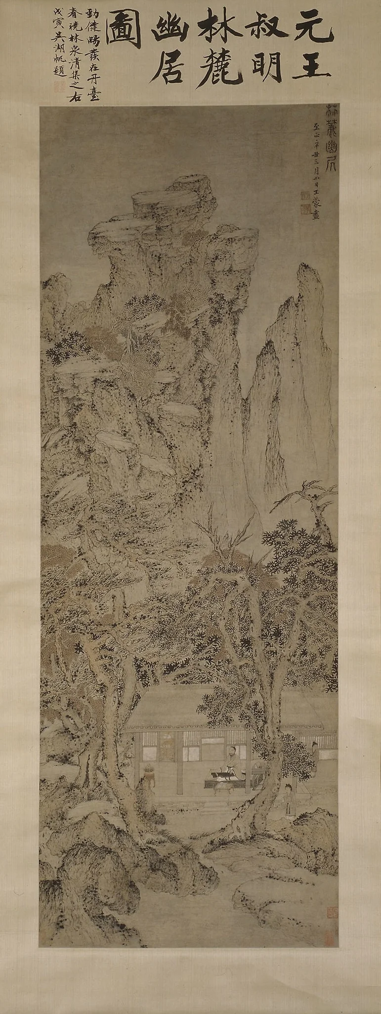 Quiet Life in a Wooded Glen, detail