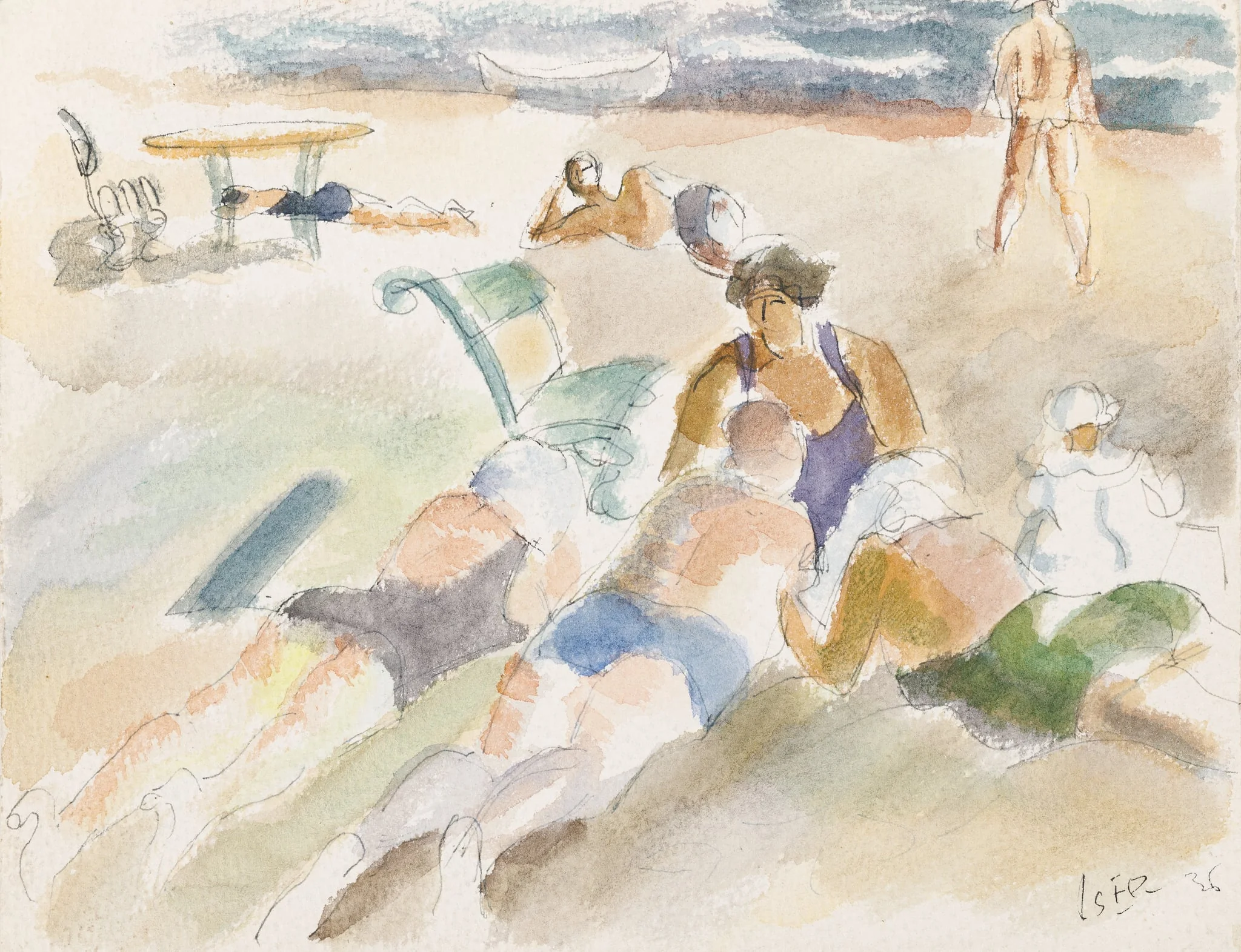 La mare, detail