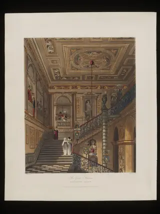 View of the Great Staircase, by William Kent