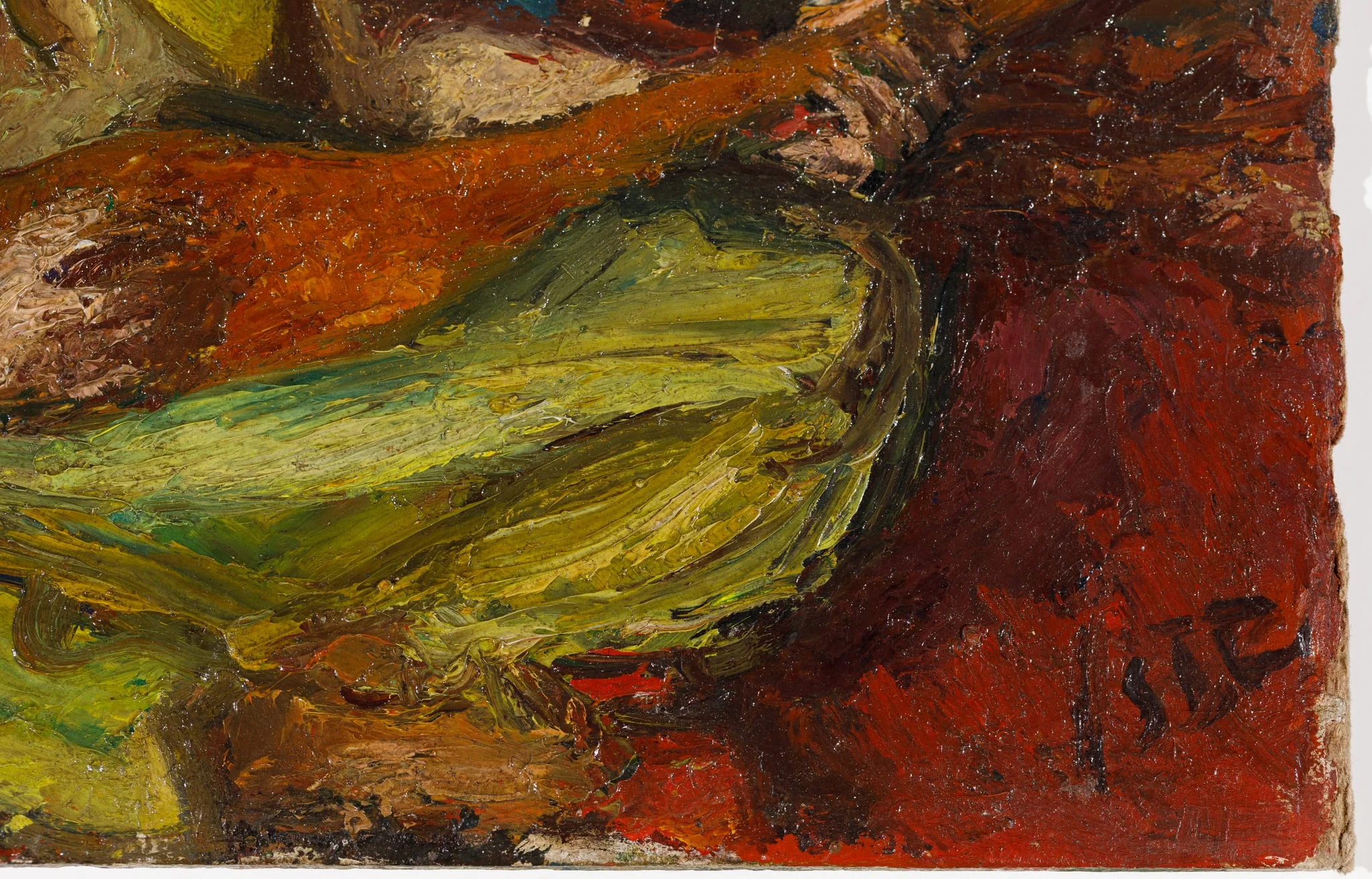 Odaliscă cântând - Paulina, detail