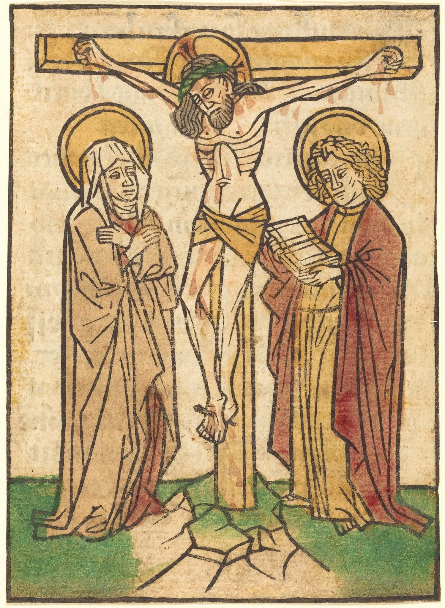 The Crucifixion, detail
