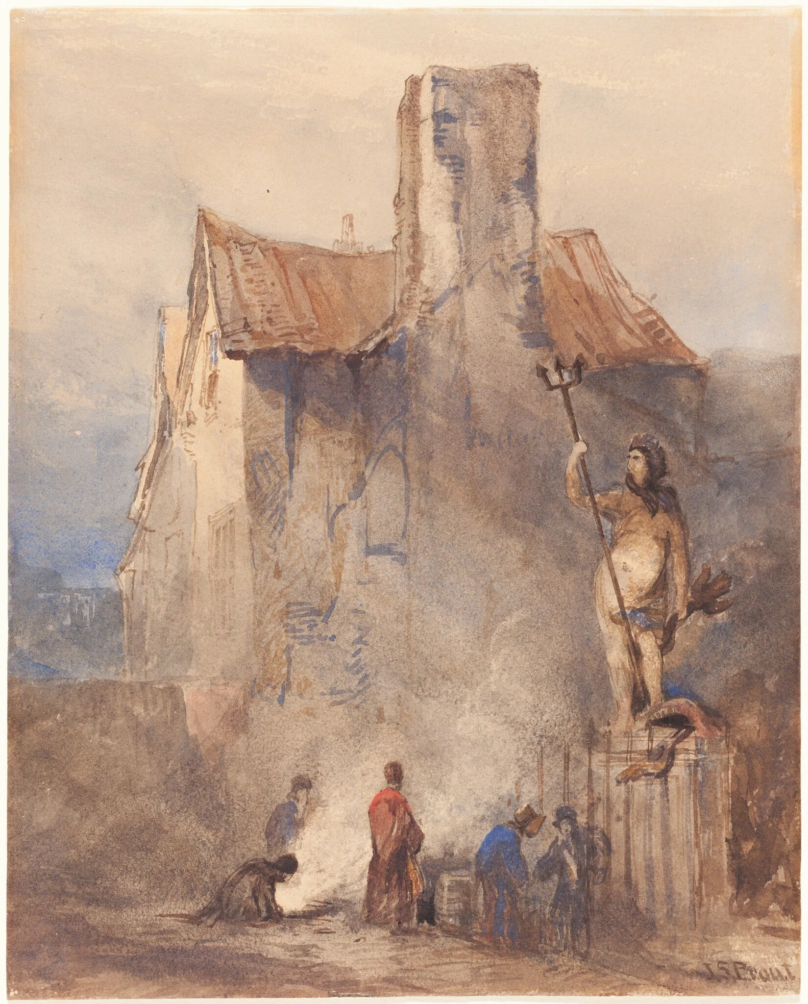 The Bristol Riots: The Burning in the Street, detail