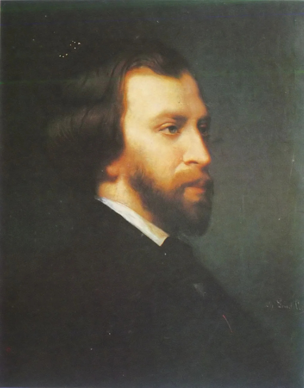 Alfred de Musset (1810-1857), detail