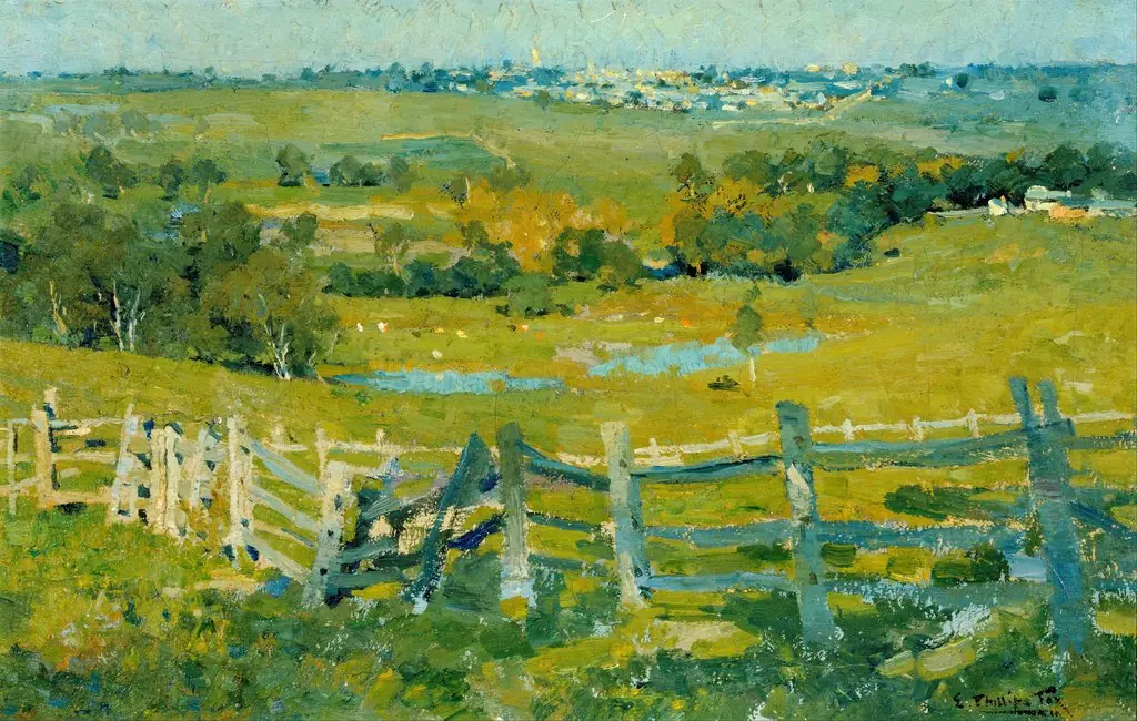 Heidelberg, by E. Phillips Fox, oil, 1899