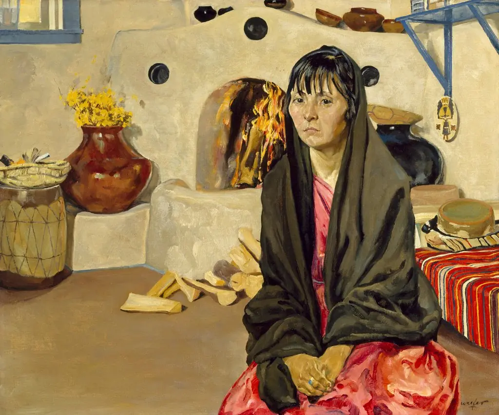Anna, by Walter Ufer, oil, 1920