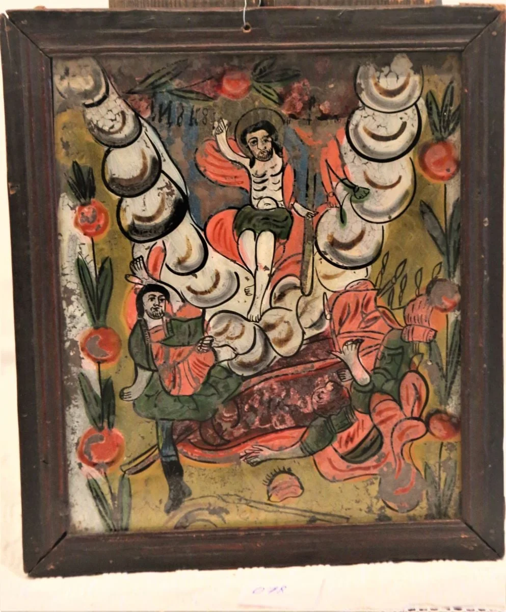 Învierea, detail