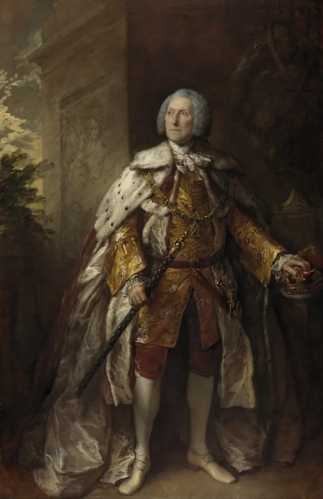 John Campbell, 4th Duke of Argyll, by Thomas Gainsborough, oil, 1767