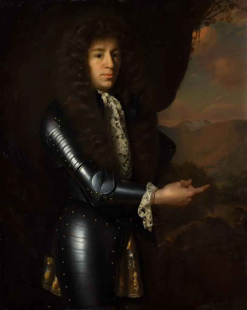 Portrait of Diederick Hoeufft (1648-1719), by Godfried Schalcken, oil, 1675