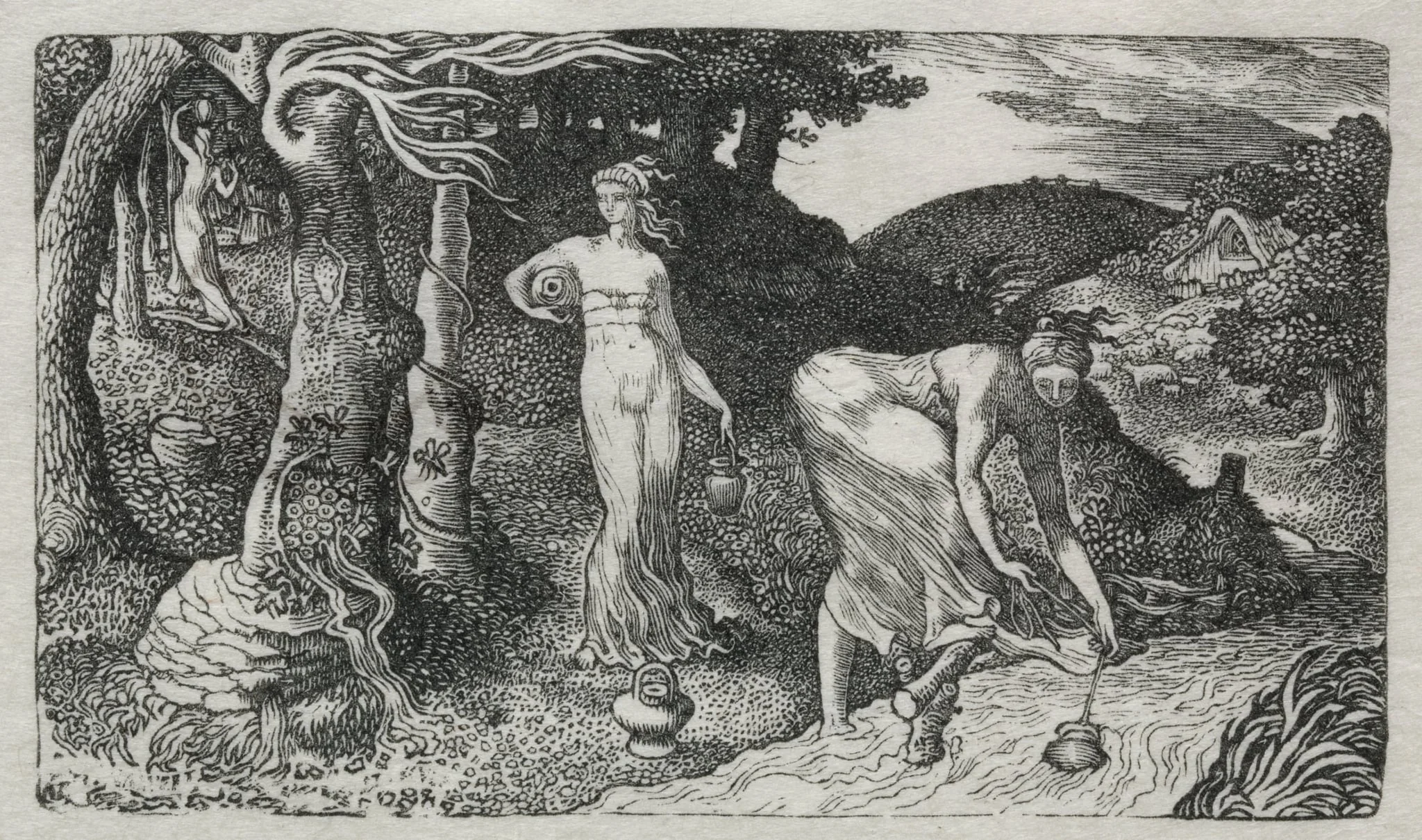 The Brook, detail