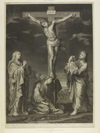 The Crucifixion, by François Chereau, 1750