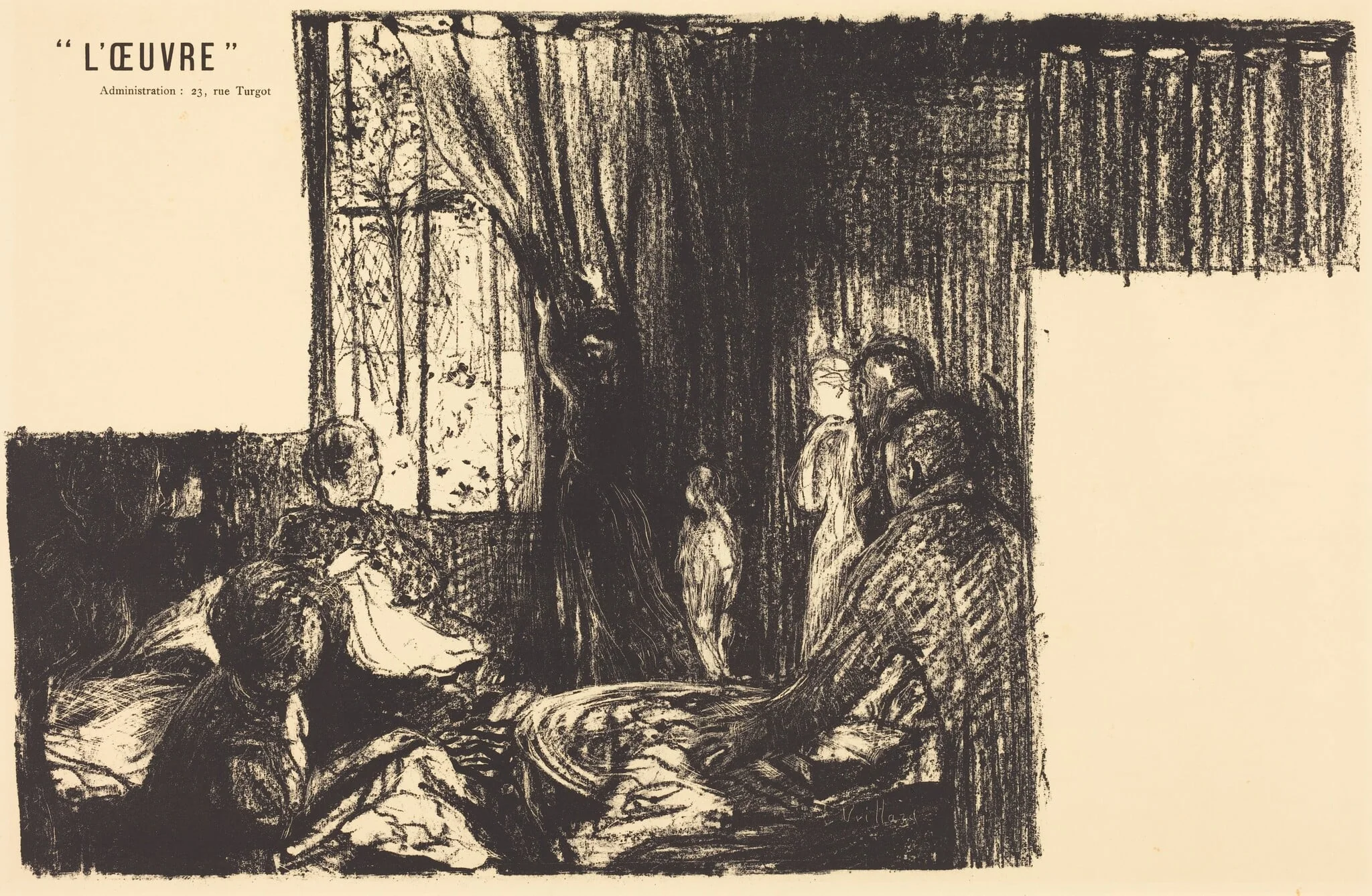 Les Soutiens de la société, detail