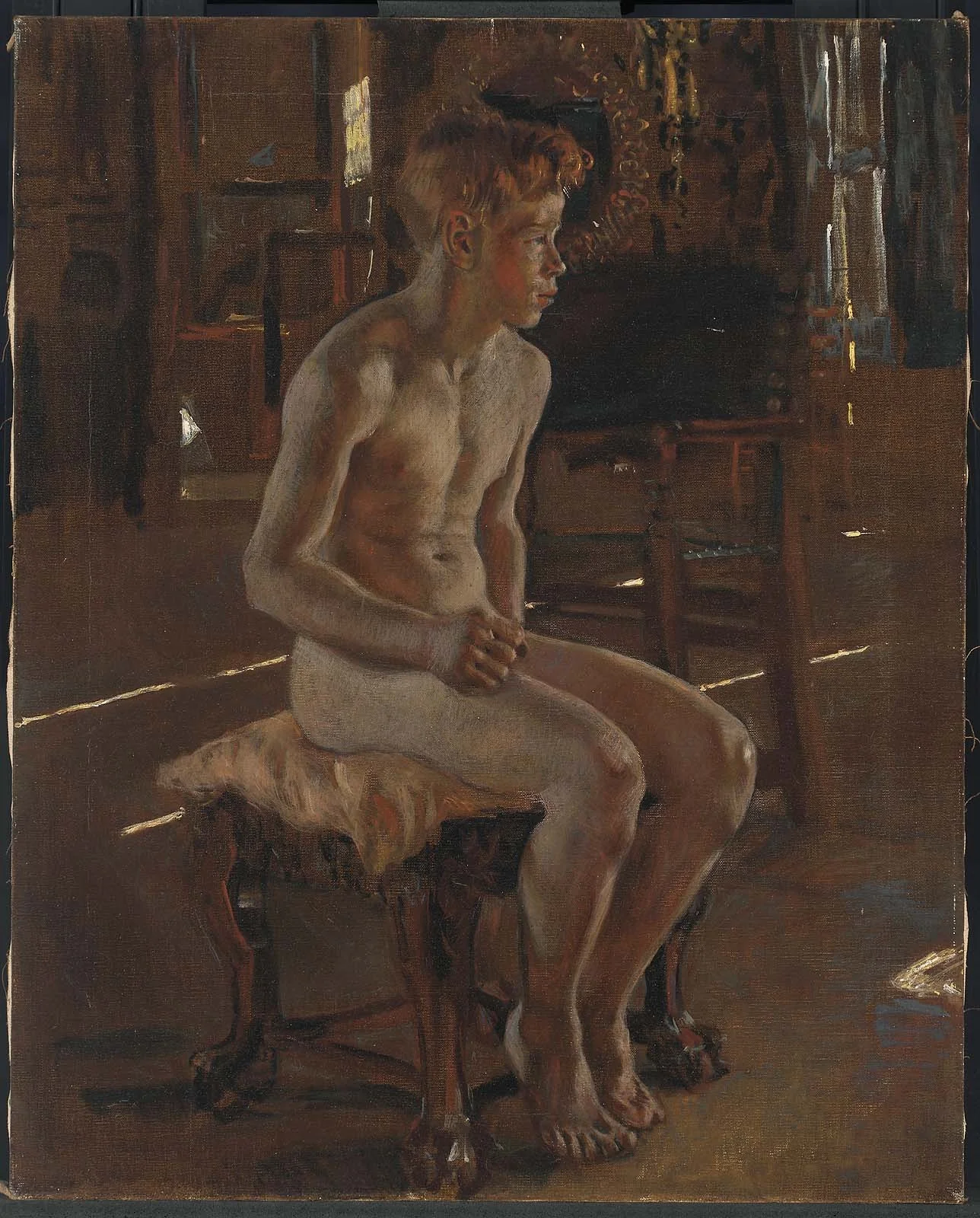 A Study of Cross-lights, detail