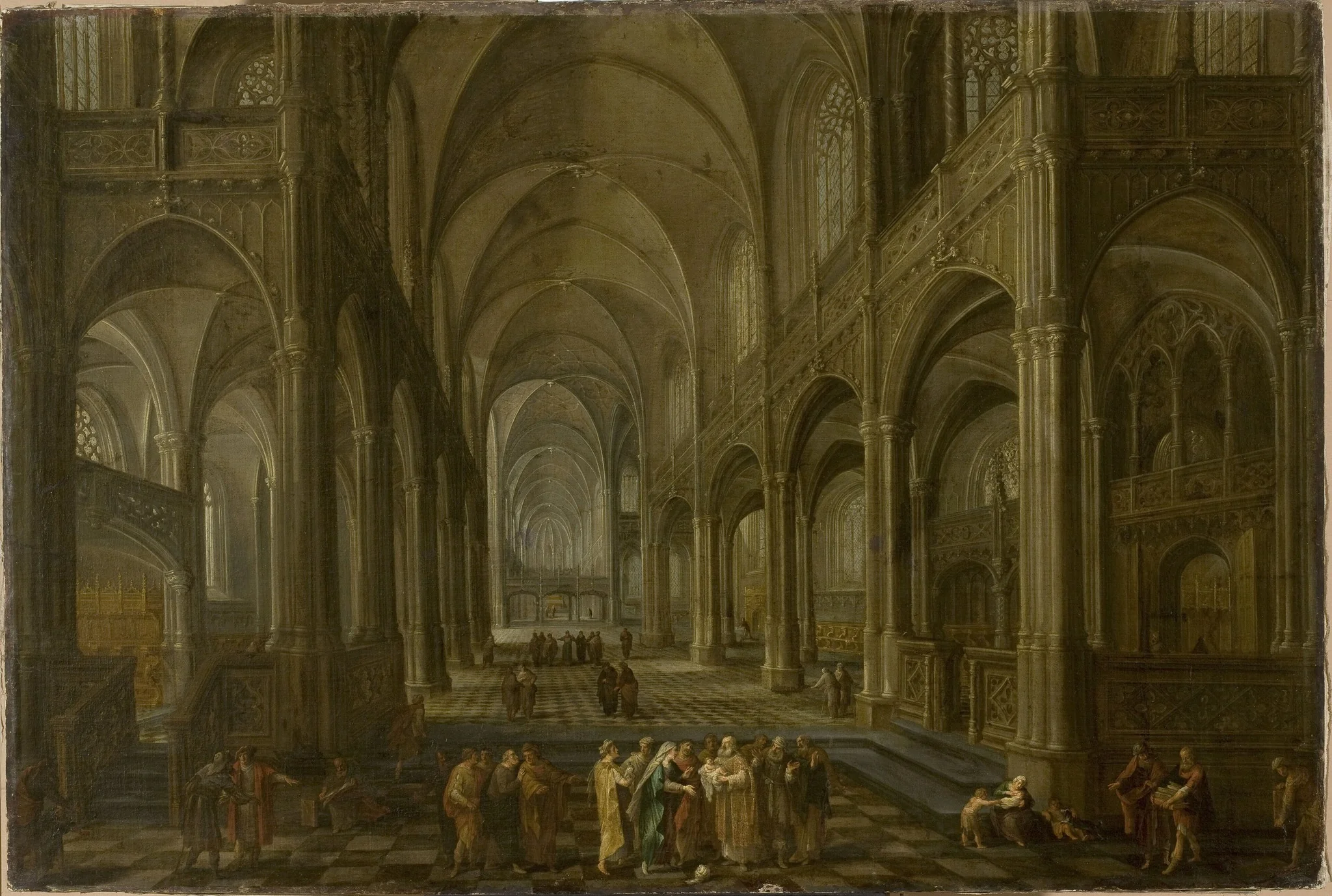 Presentation of Jesus in the Temple, detail
