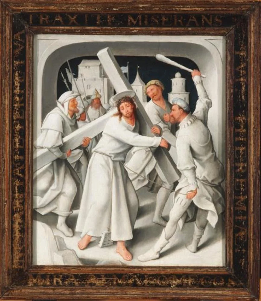 Christ Carrying the Cross, detail