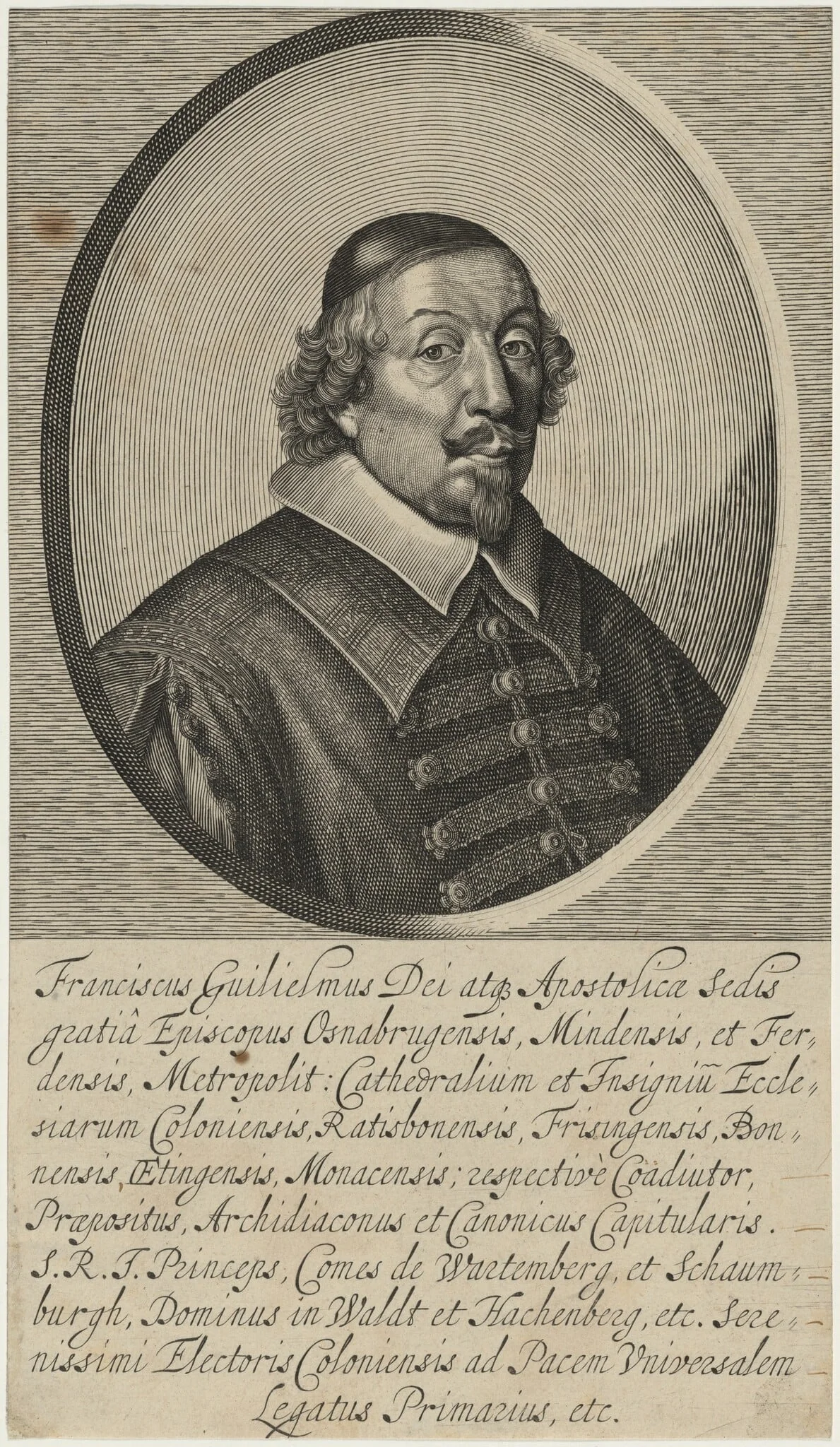 Franciscus Guilielmus, detail