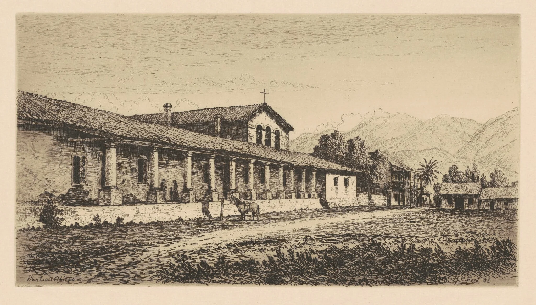 Mission San Luis Obispo, detail