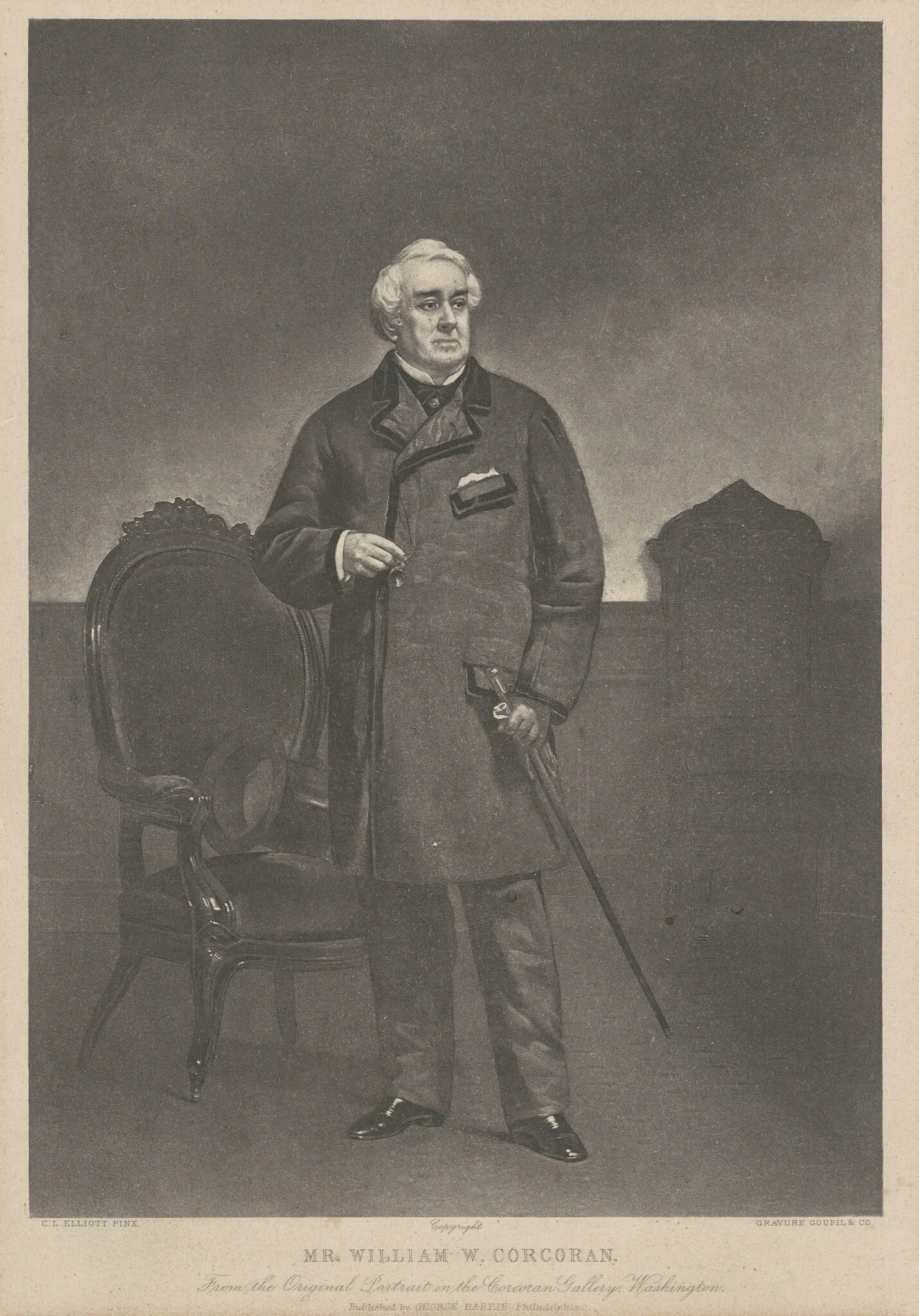Mr. William W. Corcoran, detail