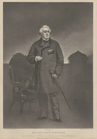 Mr. William W. Corcoran, by Charles Loring Elliott