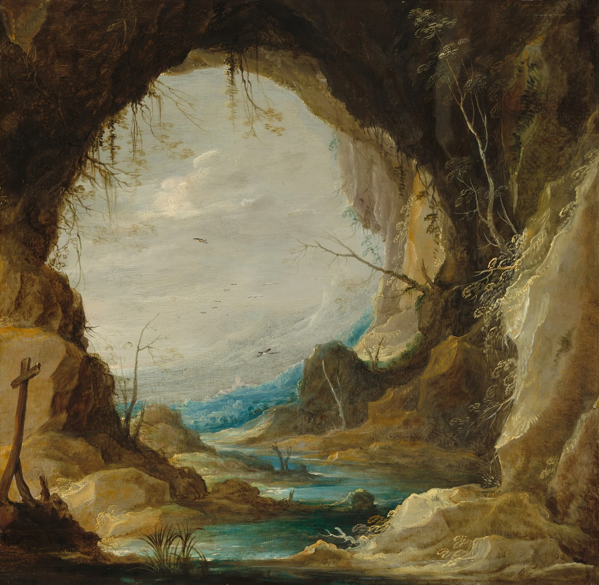 Vista from a Grotto, detail