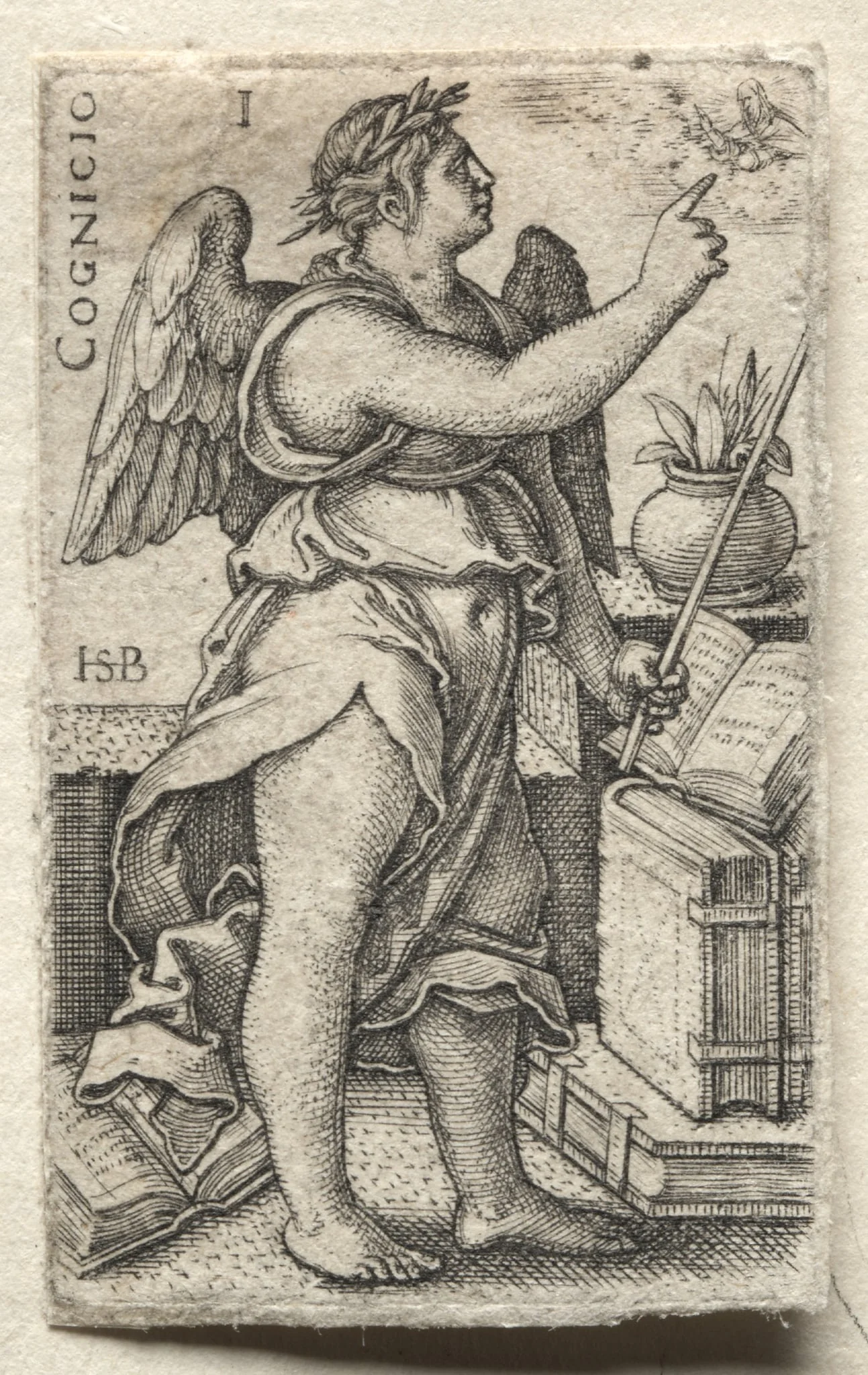 The Knowledge of God and the Seven Cardinal Virtues, detail