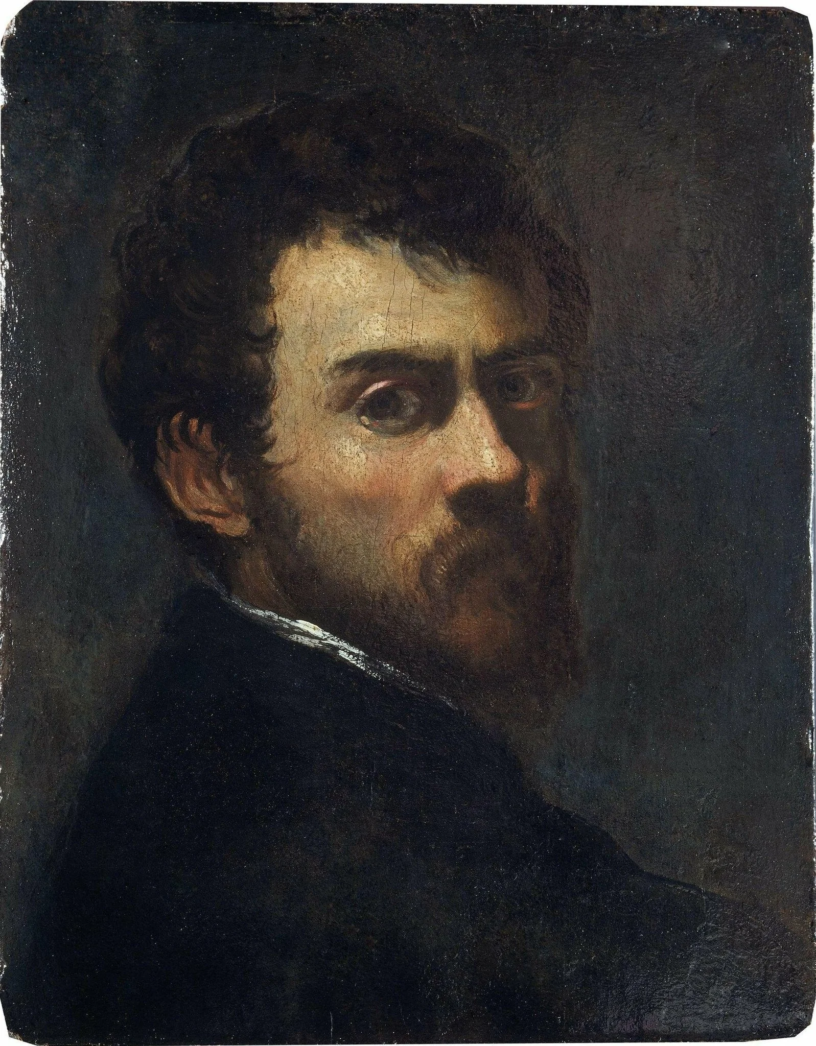 Self Portrait as a Young Man, detail