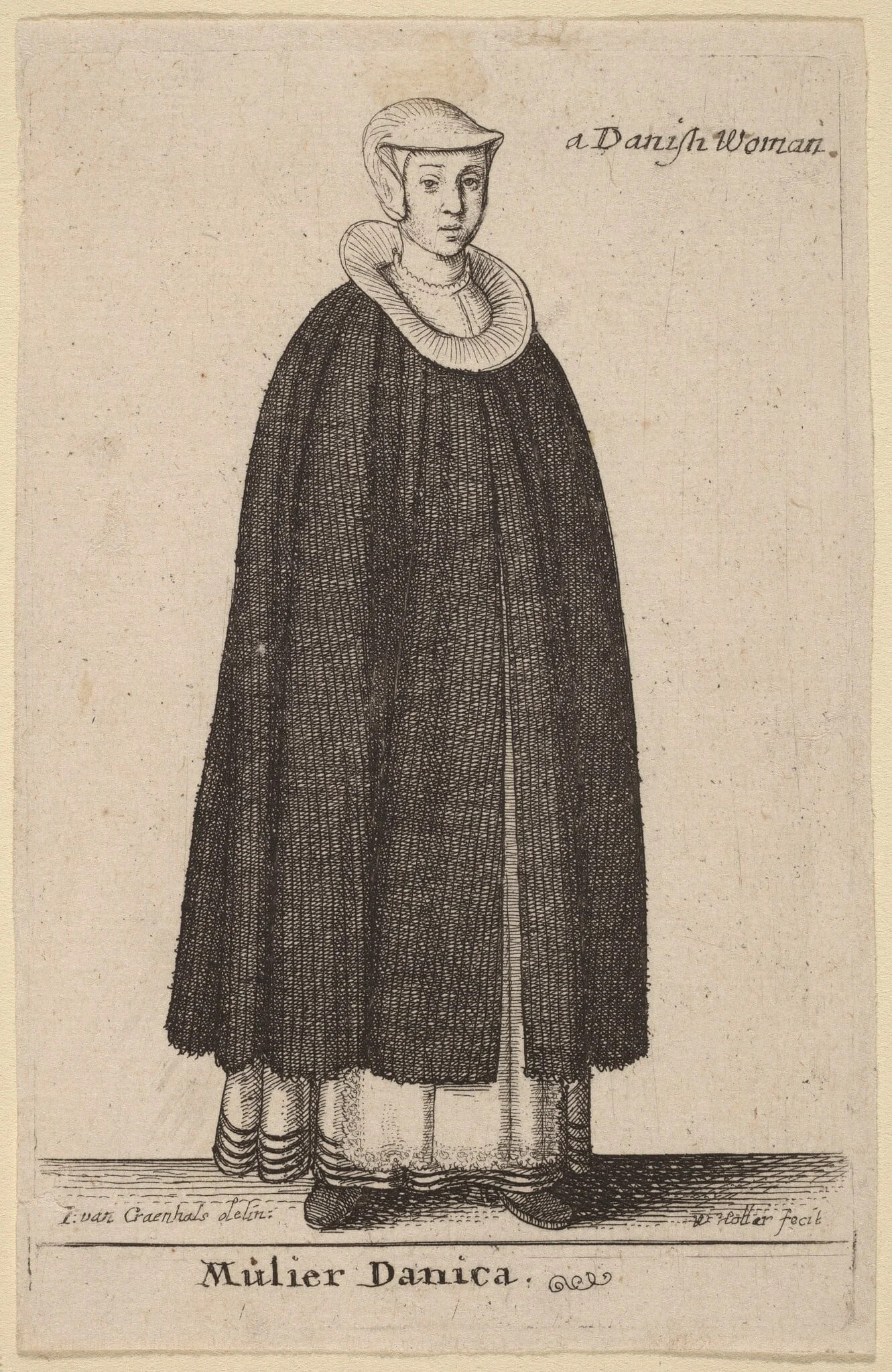 Mulier Danica, detail