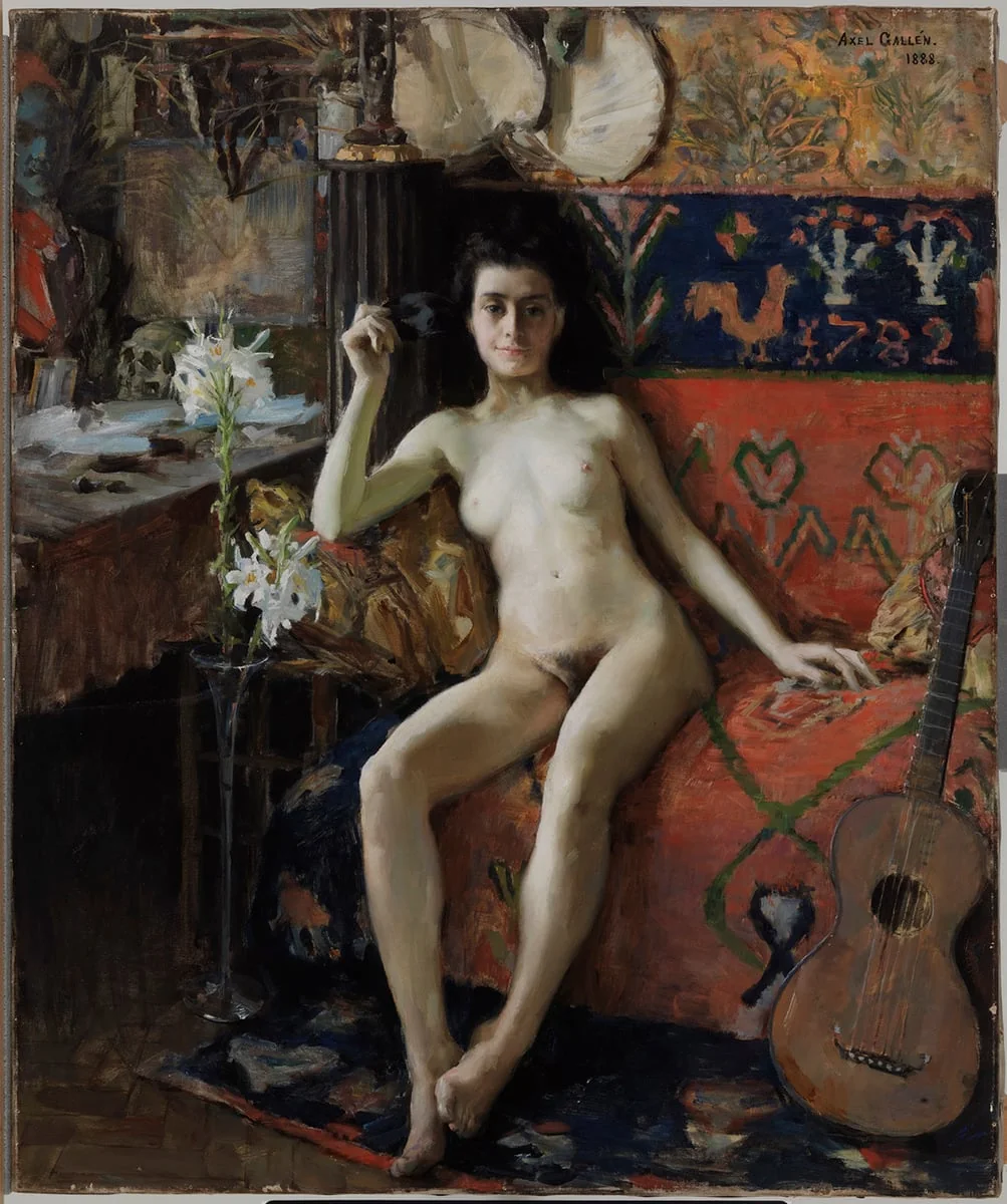 Démasquée, detail