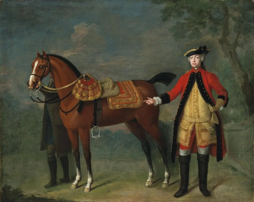 Portrait of Thomas Congreve (1714-1777), by Charles Philips, oil, 1739