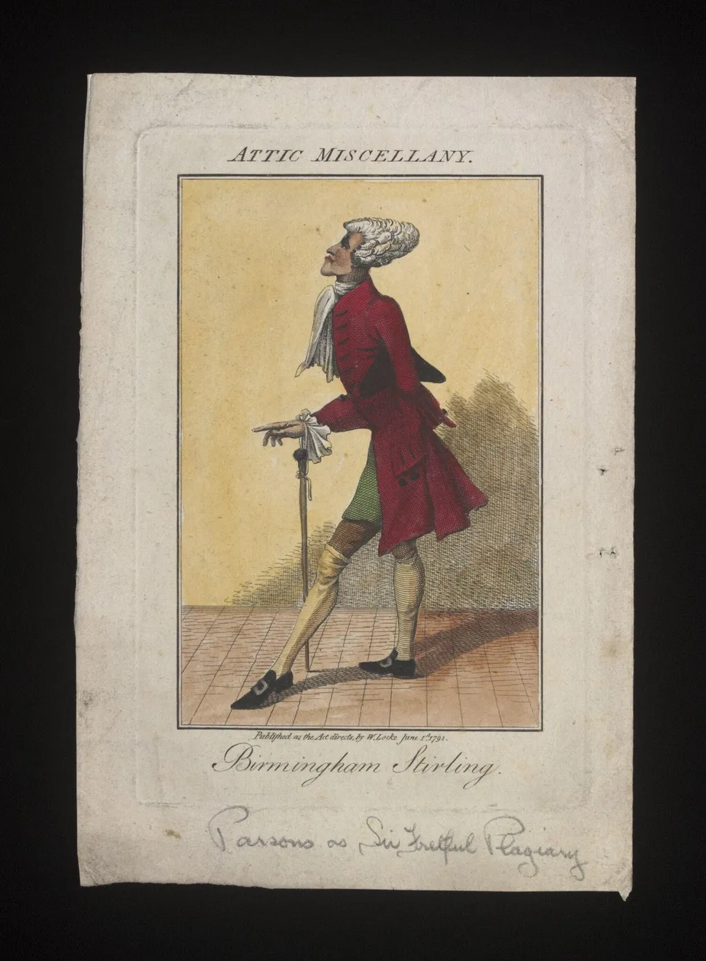 H Beard Print Collection, by W. Locke, 1