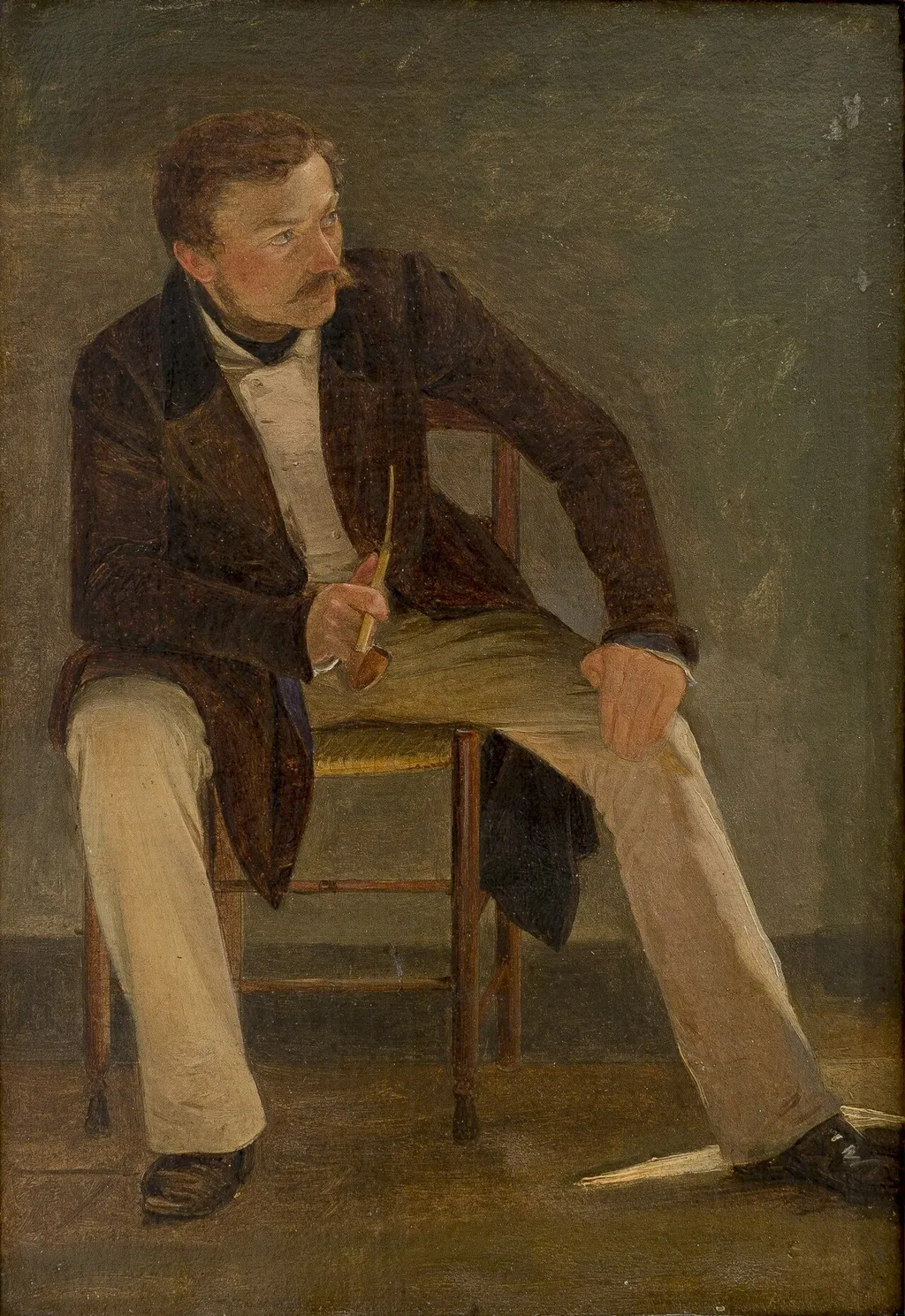 The Painter Constantin Hansen, by Albert Küchler, unspecified, 1837