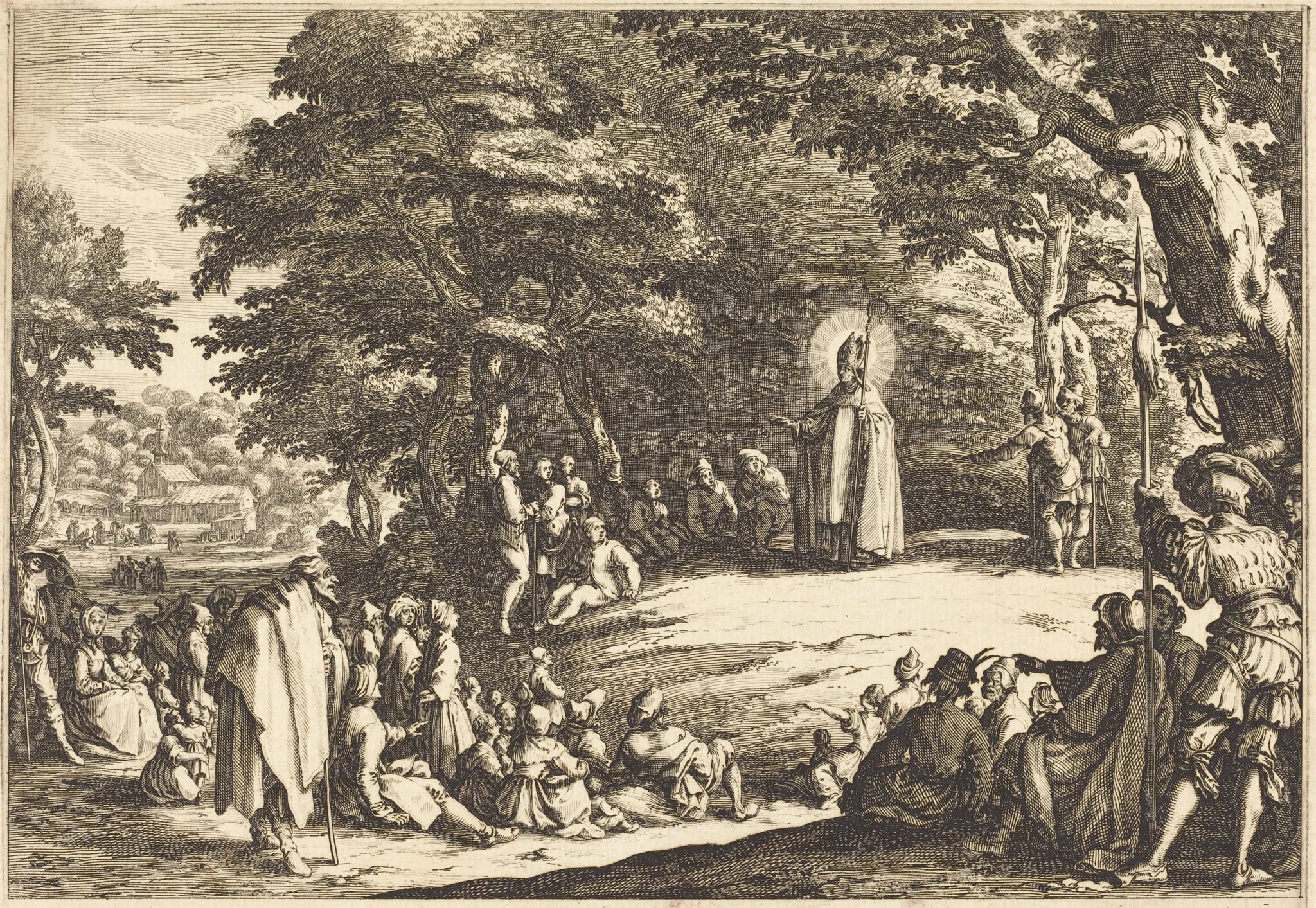 Saint Amond, detail