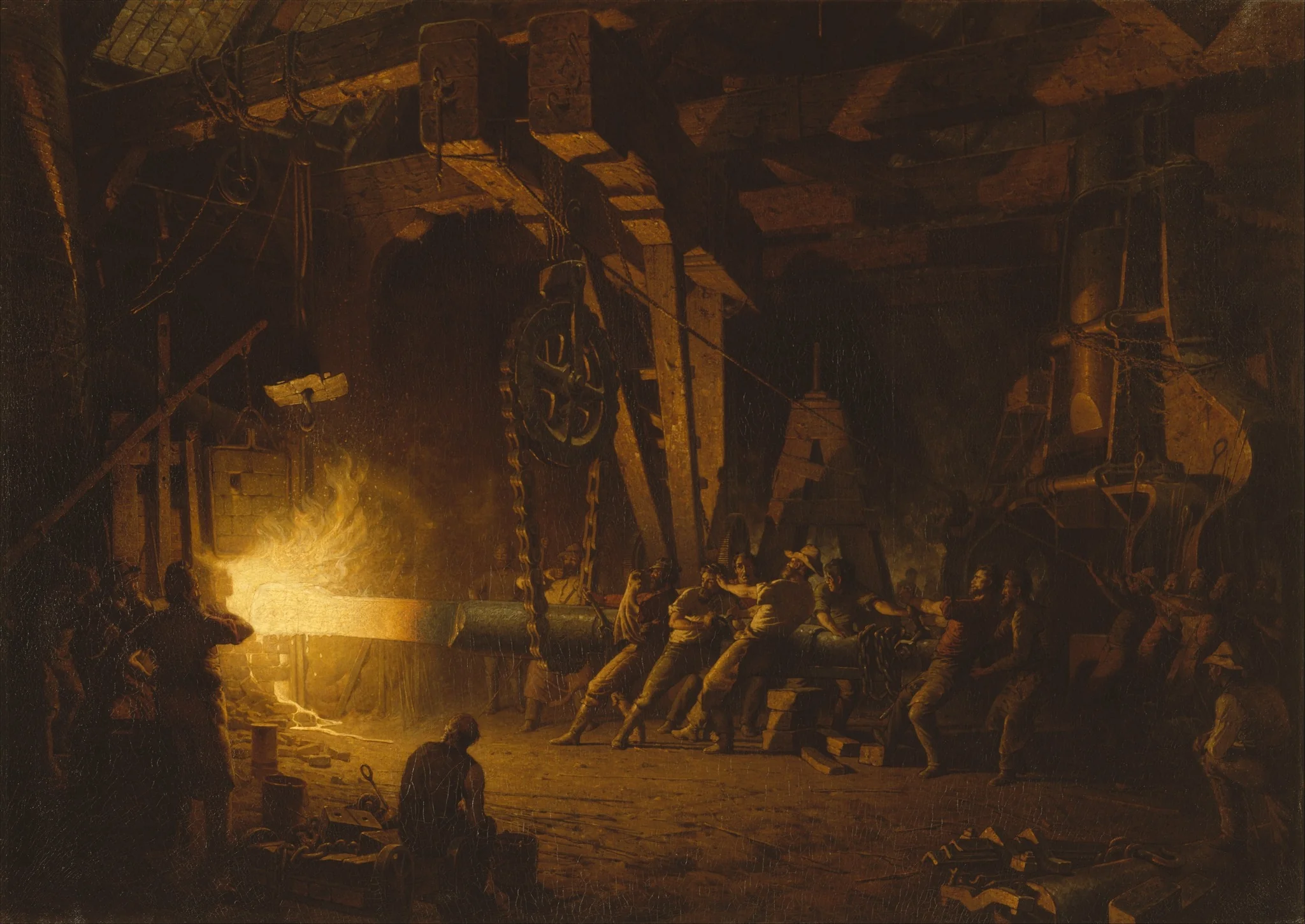 Forging the Shaft, detail