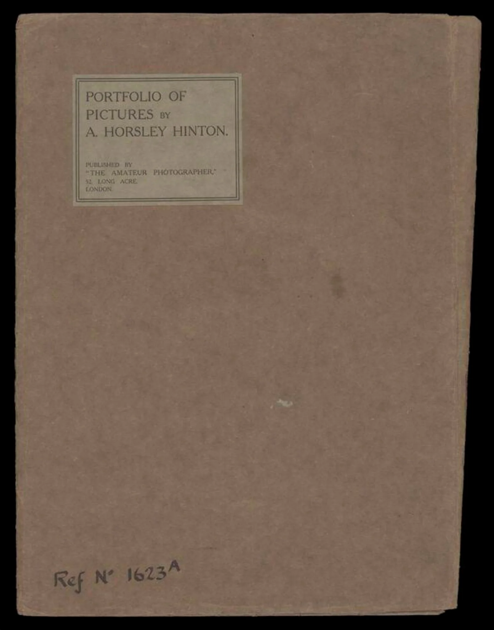 Portfolio of Pictures by A. Horsley Hinton, detail