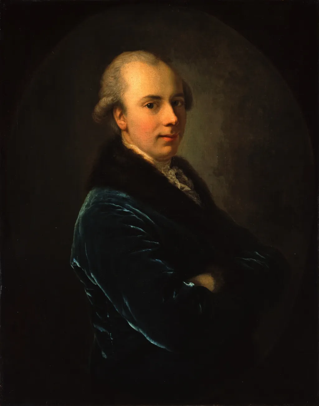 Portrait of Georg Friedrich von Martens, by Anton Graff, oil, 1790