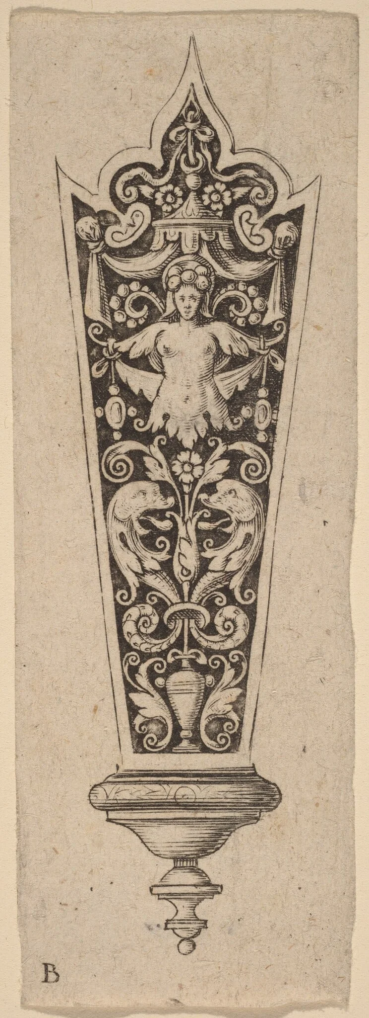 Ornament for Knife Handle, detail