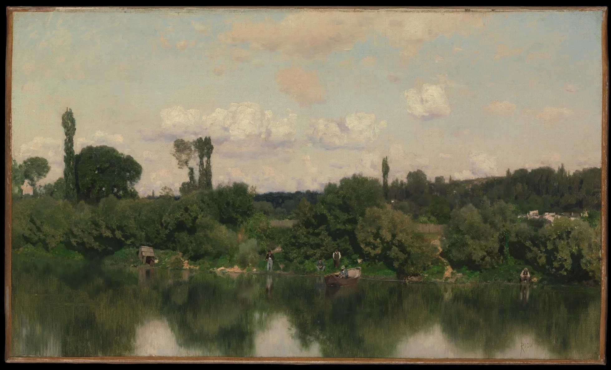 On the Seine, detail