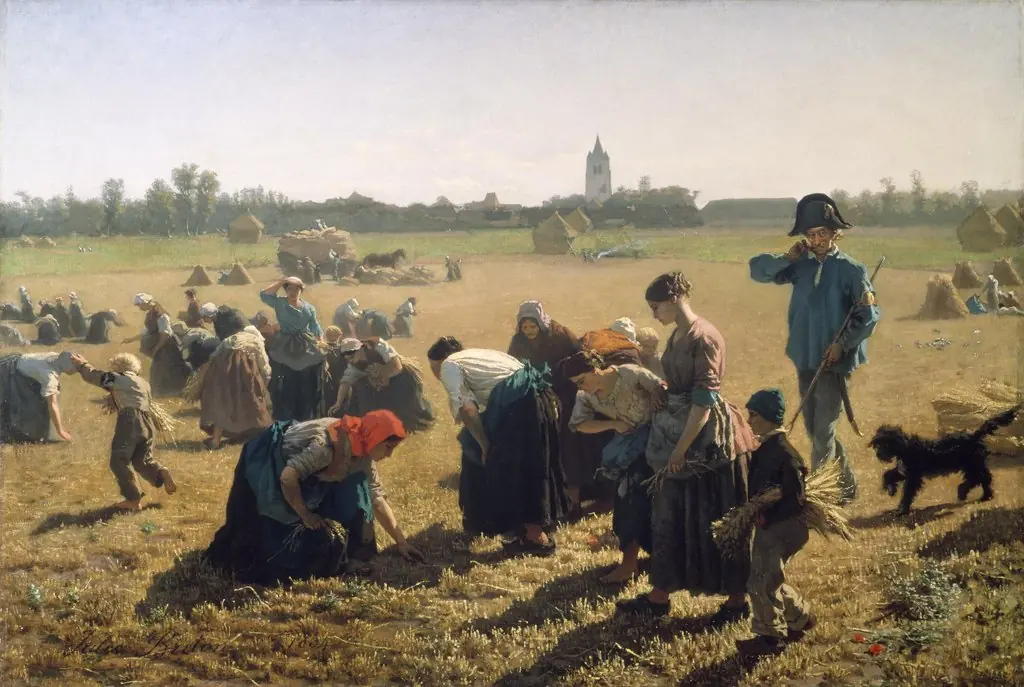 The Gleaners, by Jules Breton, oil, 1854