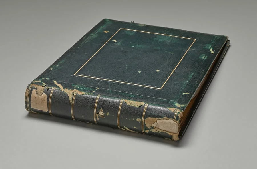 Album of 37 photographs, detail