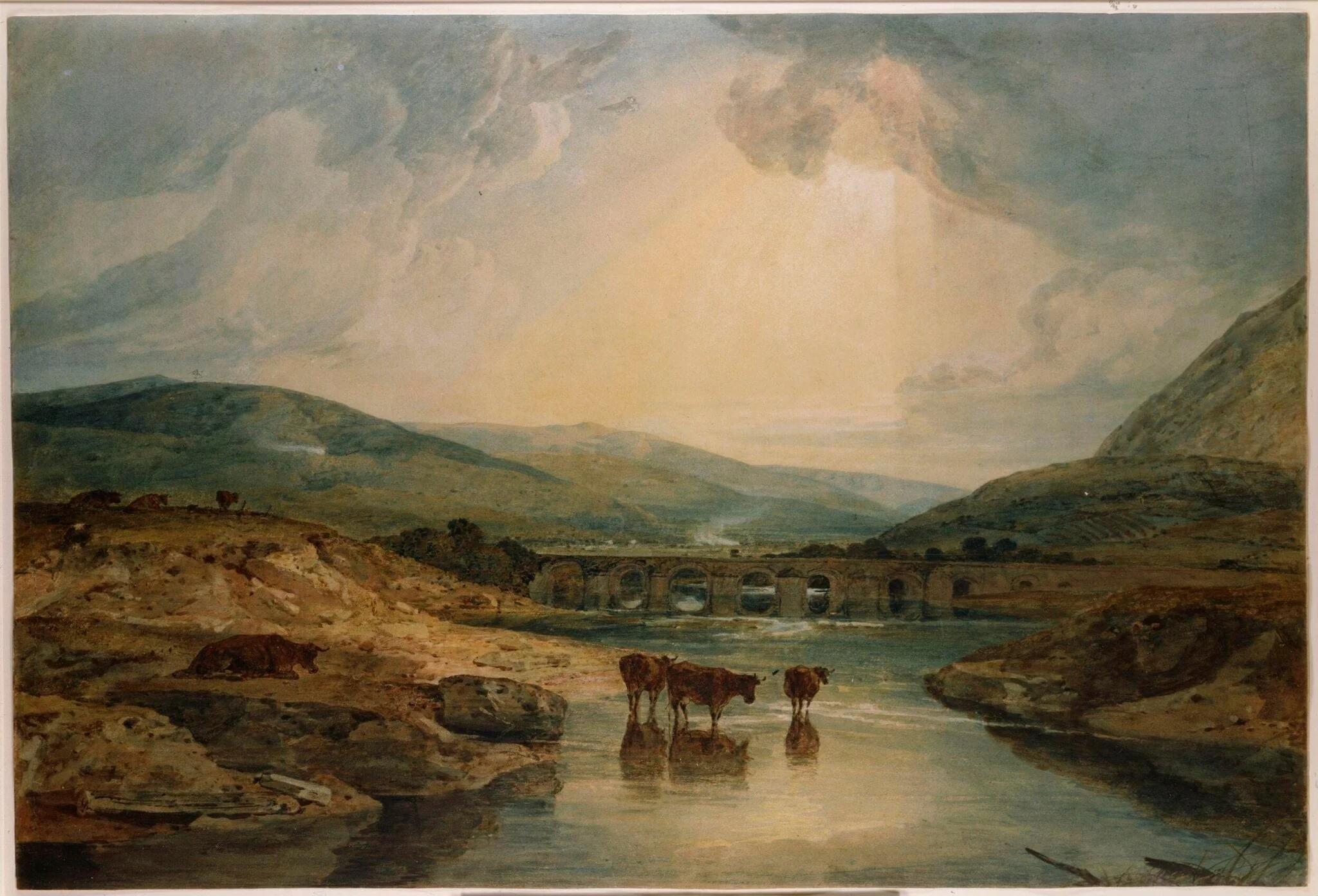 A Bridge over the Usk, detail
