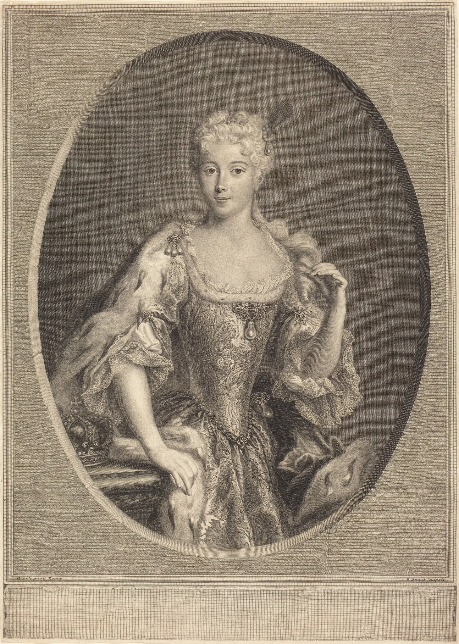 Maria Klementyna Sobieska, detail