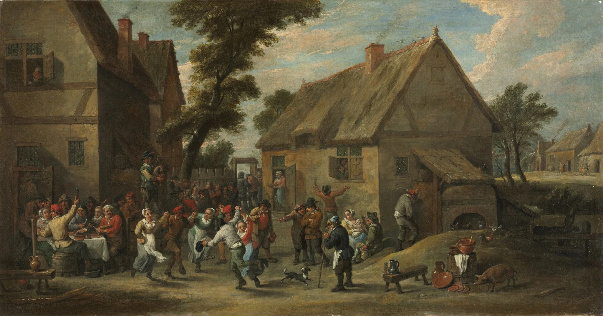 Village Festival, detail