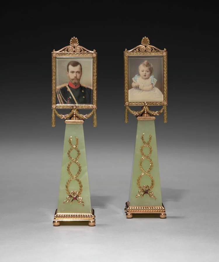 Imperial Framed Miniatures, detail