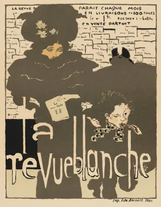 La Revue Blanche, by Pierre Bonnard, 1894