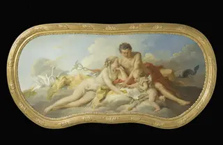 Venus and Mercury Instructing Cupid, by François Boucher, unspecified, 1738